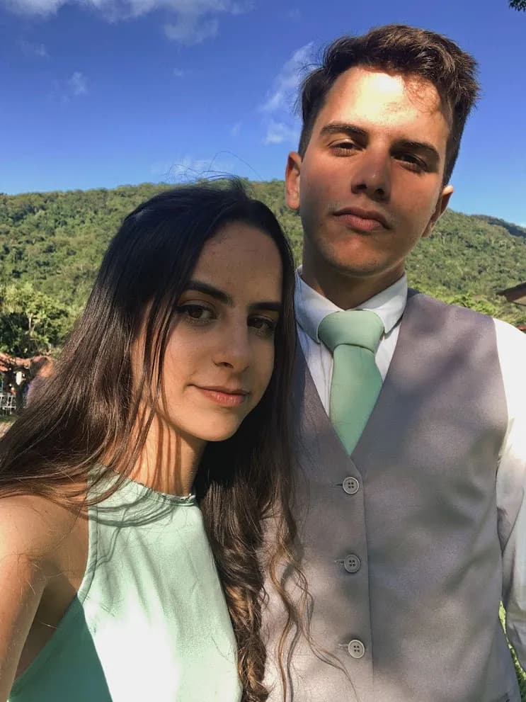 Padrinhos pela primeira vez!